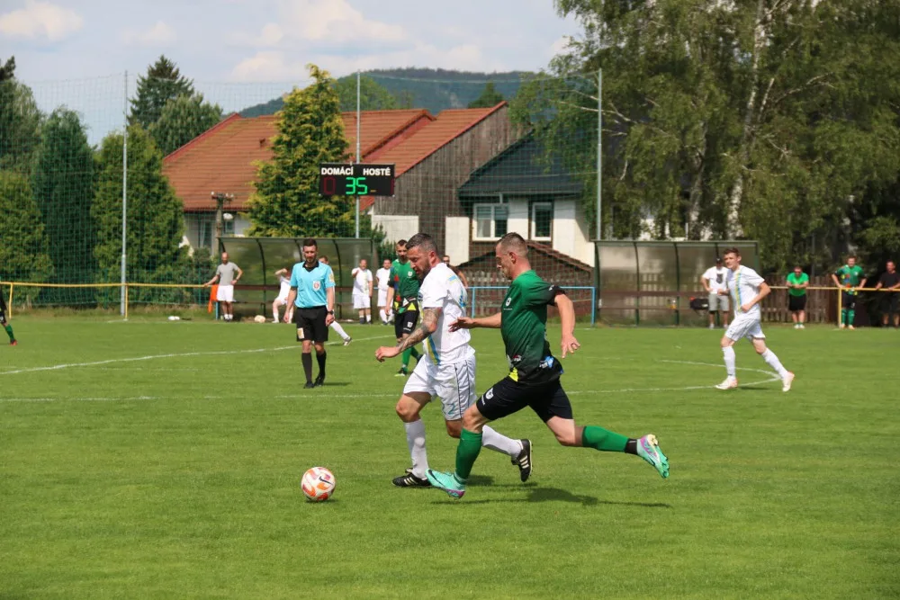 Liberecká třetí třída: Bulovka se v posledním kole utká v přímém souboji o postup s Vískou