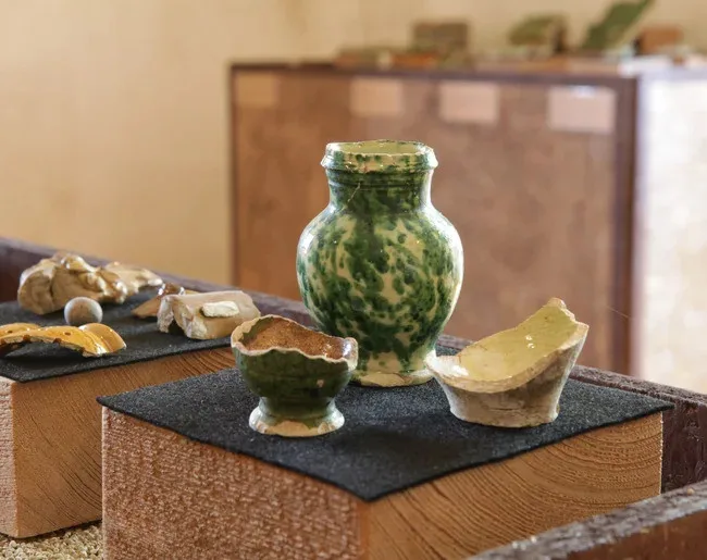 Archeologické nálezy z Grabštejna.