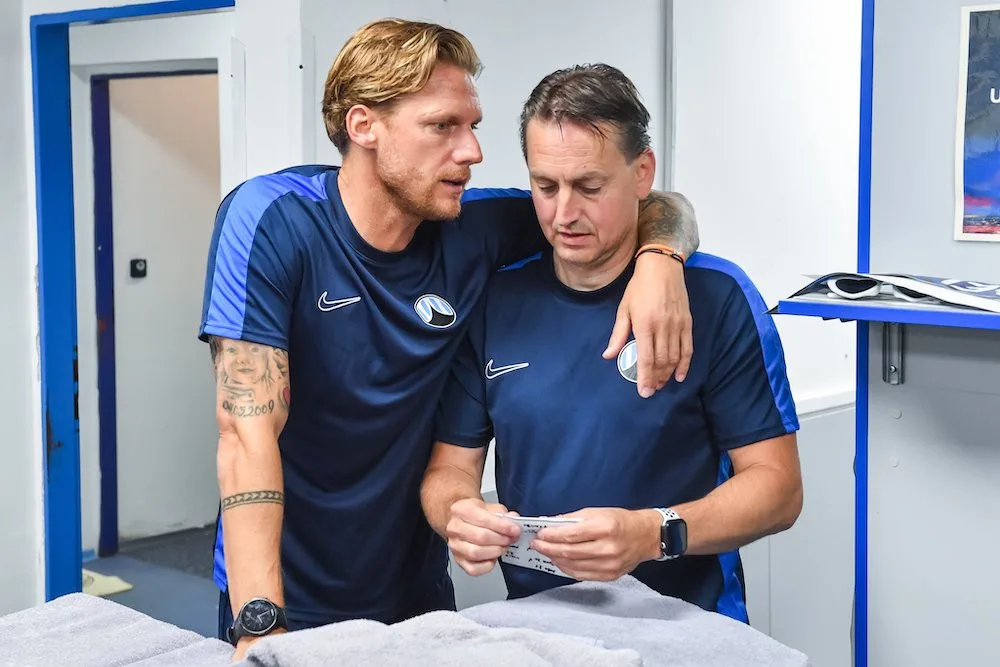 Radoslav Kováč a kustod týmu Petr Ulihrach