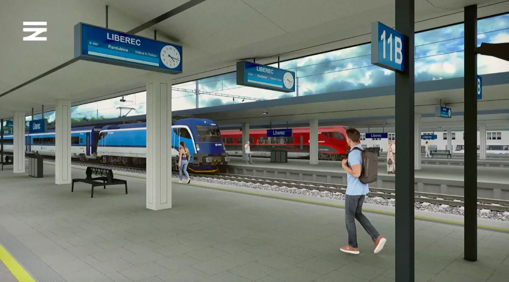 Dopravní terminál v Liberci propojí autobusové a vlakové nádraží. Na podzim začne architektonická soutěž