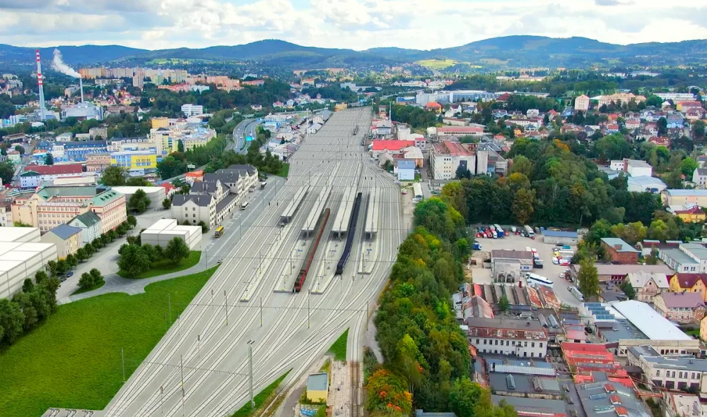 Dopravní terminál v Liberci propojí autobusové a vlakové nádraží. Na podzim začne architektonická soutěž