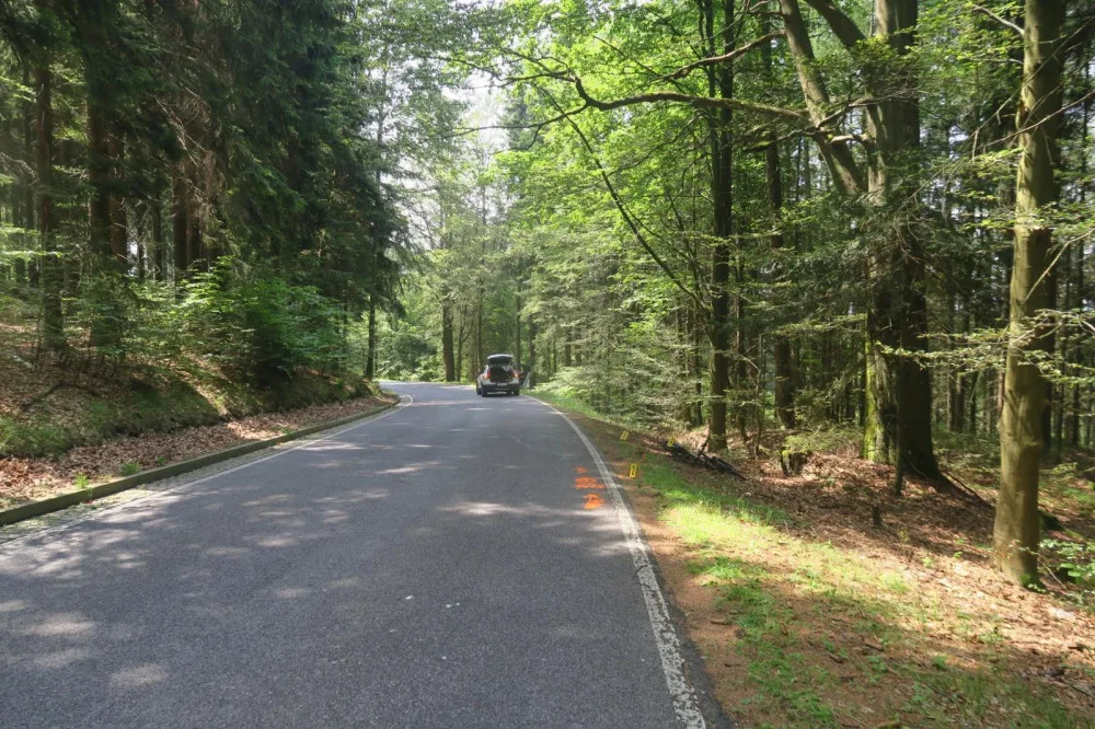 Opilý cyklista v Harcově narazil do auta, další nadýchal skoro tři promile