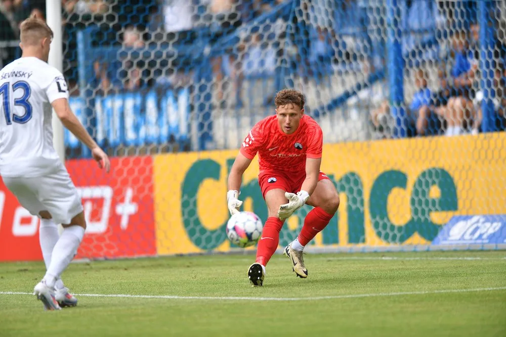Ztráta pro Liberec. Proti Sigmě neproměnil šance, hosté srovnali z penalty