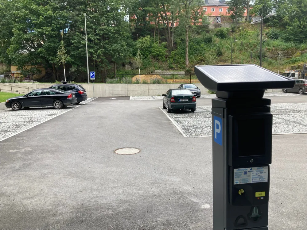 Ilustrační foto - nový typ parkovacího automatu