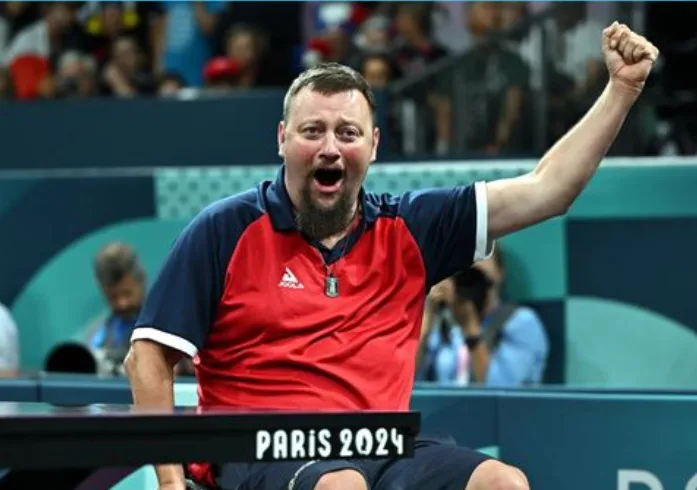 Liberecký stolní tenista Jiří Suchánek je ve finále paralympiády v Paříži