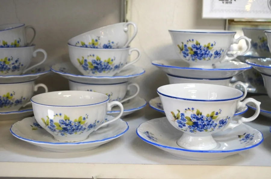 Prodej porcelánu a skla v Liberci