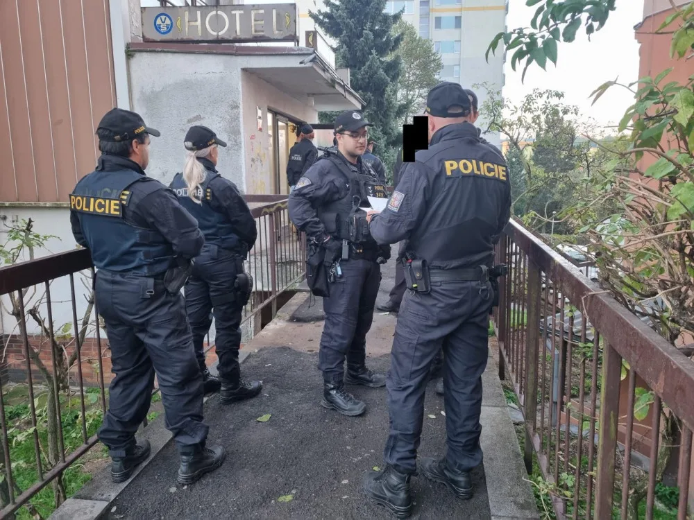 Ubytovny v Jablonci pod drobnohledem. Úterní rozsáhlá kontrola byla jen začátkem