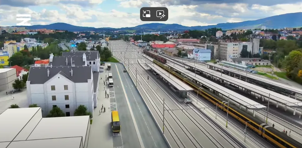 Projekt dopravního terminálu Liberec startuje vypsáním architektonické soutěže
