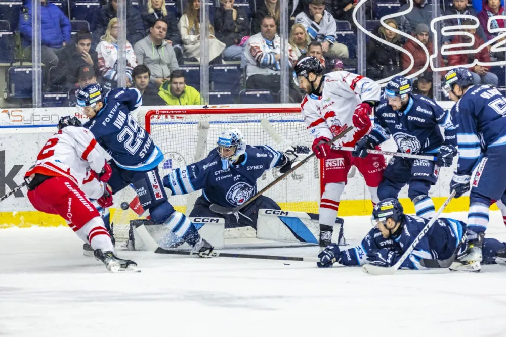 Odveta pro hokejový Liberec. Tygři proti Olomouci otočili dvougólovou ztrátu a na domácím ledu vyhráli 5:2