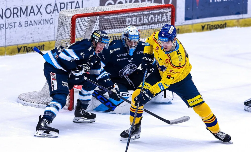Souboj gólmanů v Českých Budějovicích ovládl v prodloužení Motor. Tygry porazil 2:1