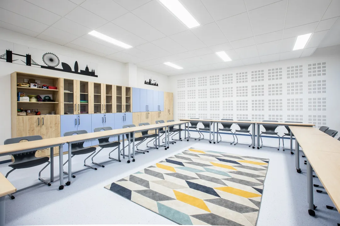 Třídy ZŠ Mozartova modernizované v roce 2024.