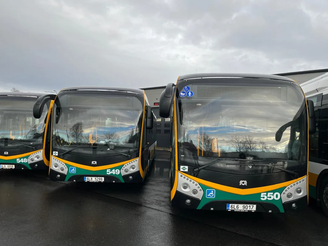 Obnova vozového parku libereckého dopravního podniku. Do pěti let budou třetinu tvořit elektrobusy