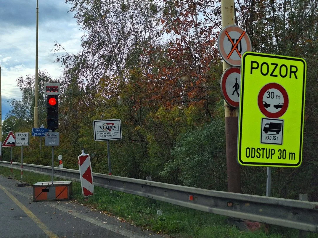 Na most na I/9 v České Lípě se po zimní přestávce vrátí stavbaři, omezí opět provoz