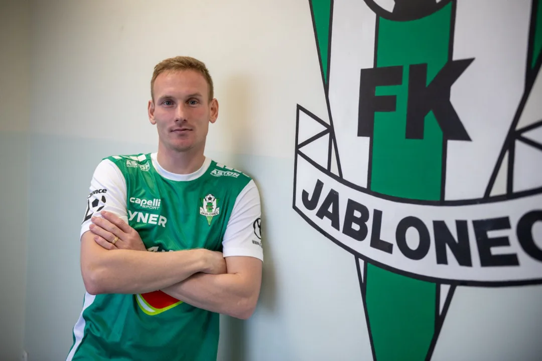 Do fotbalového Jablonce přichází na jarní část na hostování Petr Ševčík ze Slavie
