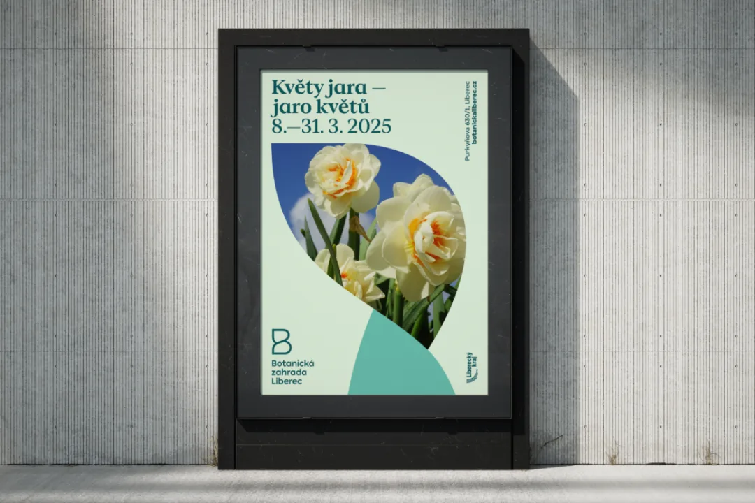 Nejstarší městská botanická zahrada, ta liberecká, má novou vizuální identitu a nové logo