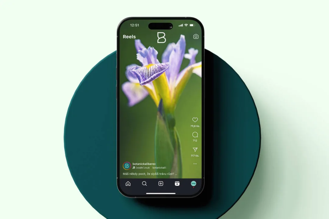 Nejstarší městská botanická zahrada, ta liberecká, má novou vizuální identitu a nové logo