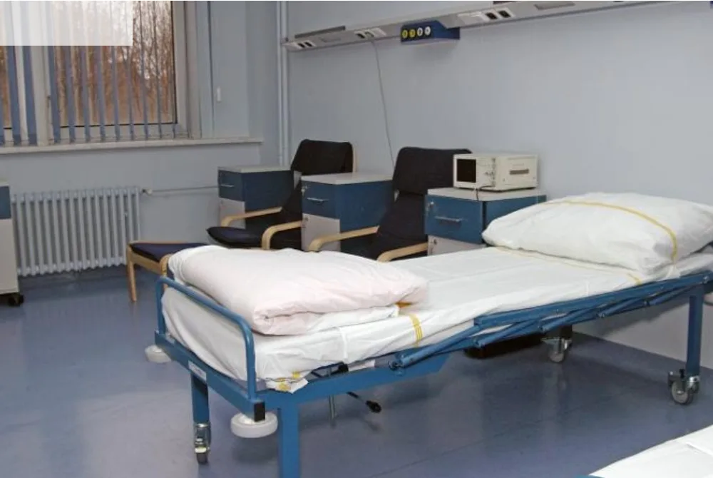 Stávající dospávací pokoj oddělení Gastroenterologie jablonecké nemocnice.