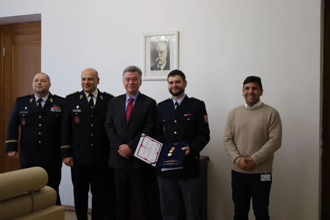Příslušník z Věznice Rýnovice zachránil život sedmiletému chlapci