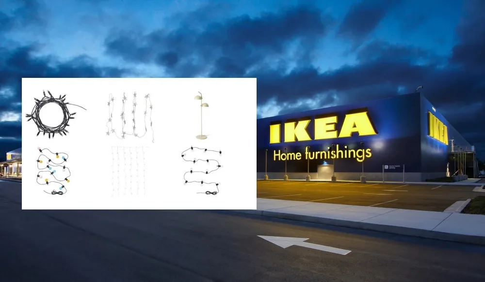 IKEA stahuje z prodeje některá světla a lampy. Mohou být nebezpečná
