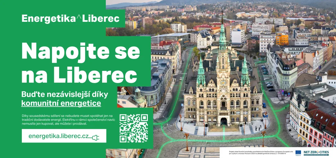 Liberec jde komunitní energetice naproti: jak se zapojuje město?