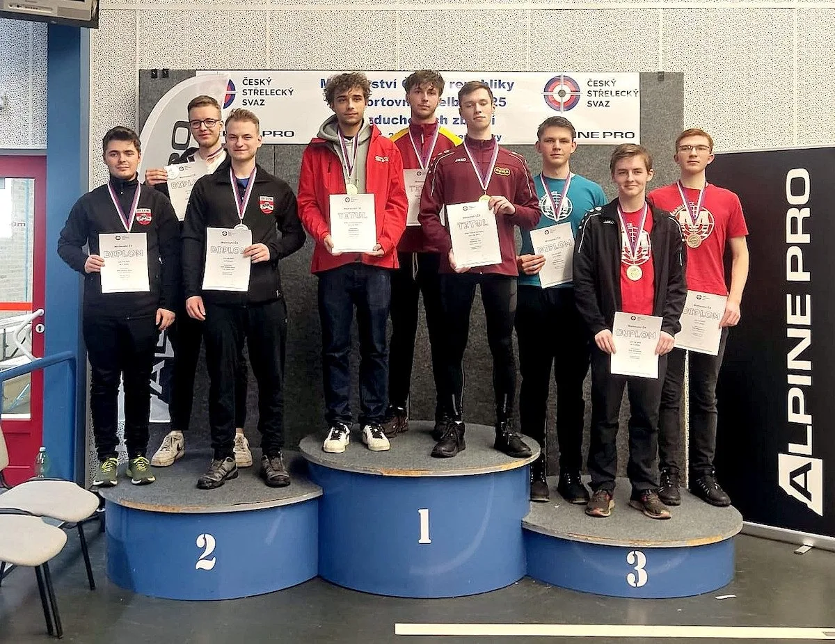 Bronz družstvo vstoje vzduchovka