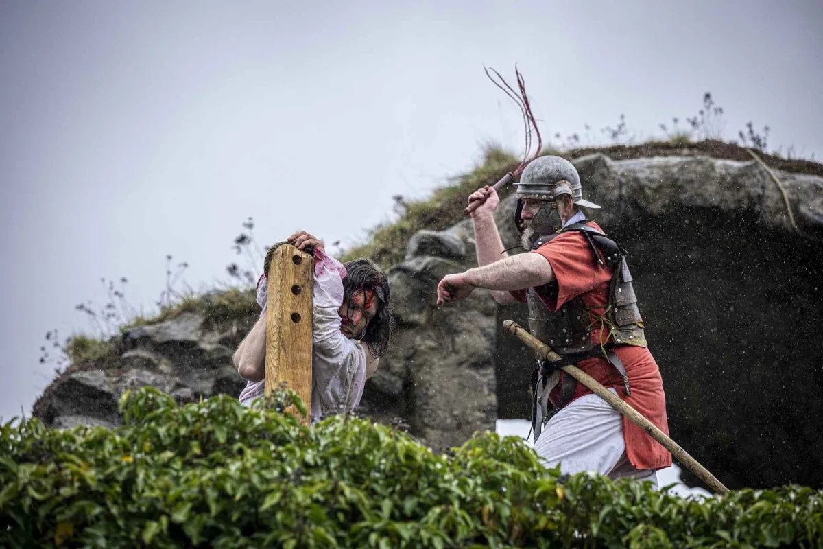 Pašijové hry na hradě Lipý patří k Velikonocům