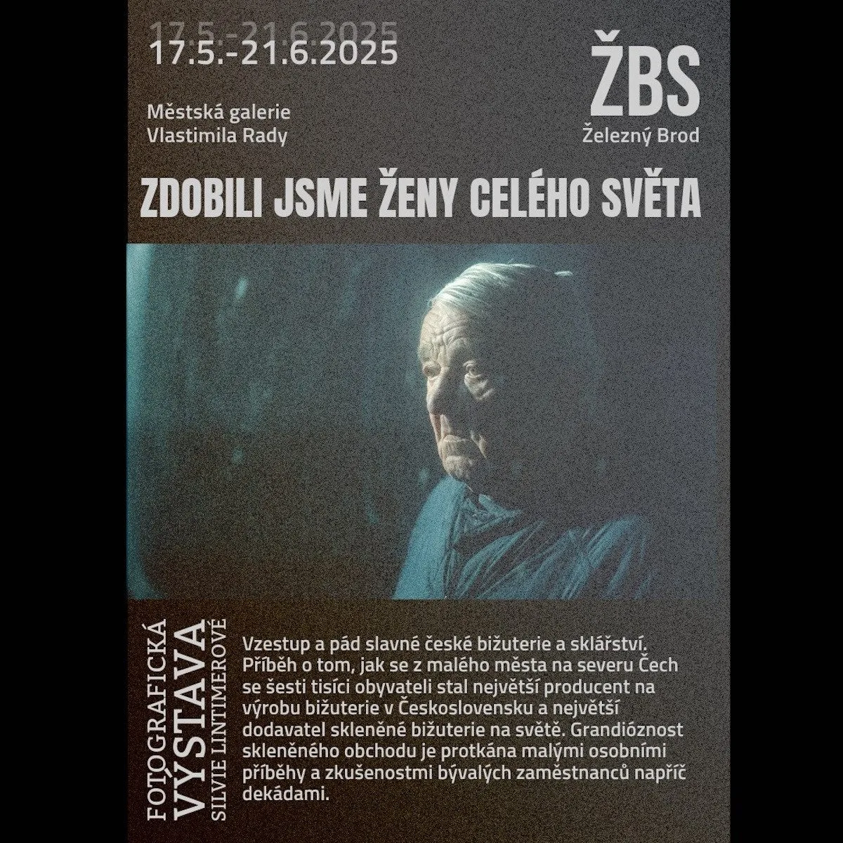 Zaniklá továrna ožívá ve fotografiích. Silvie Lintimerová vystavuje v Železném Brodě