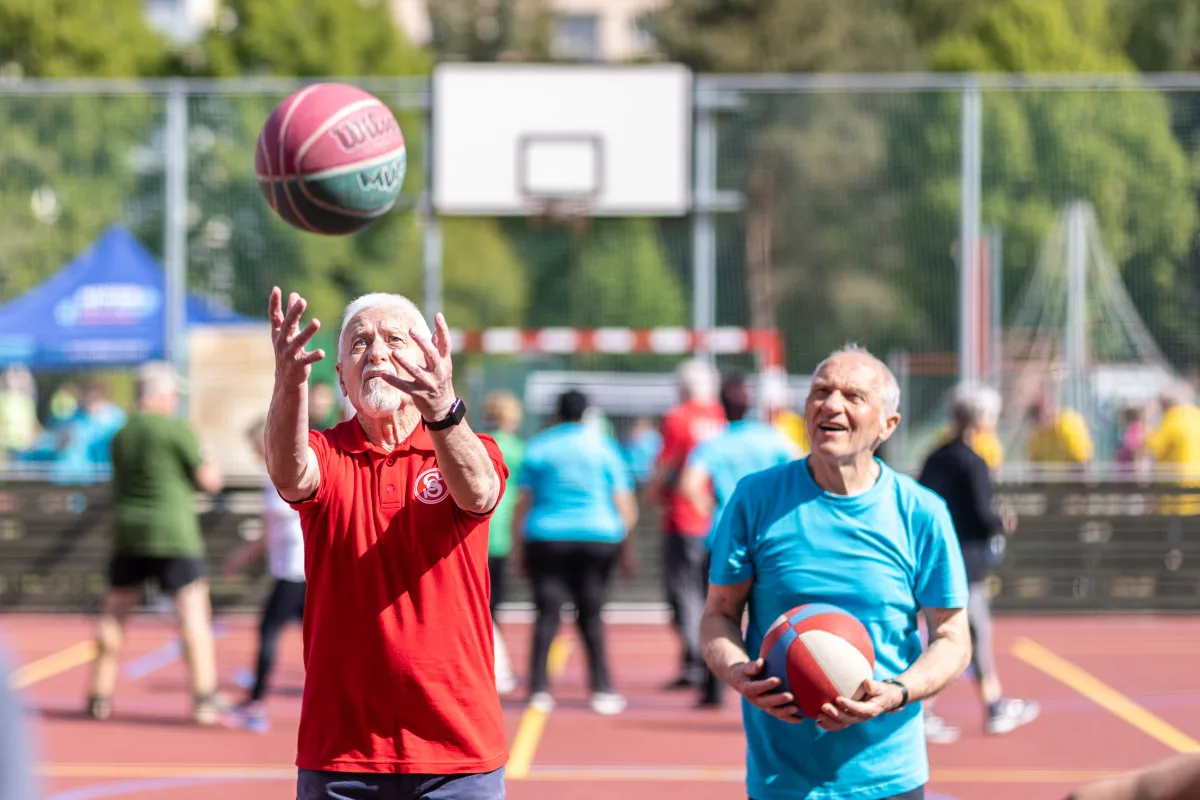 Na sportovních hrách se v České Lípě utkalo na 150 seniorů z celého kraje