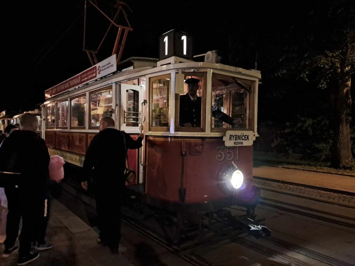 Foto z Muzejní noci pod Ještědem v roce 2024.