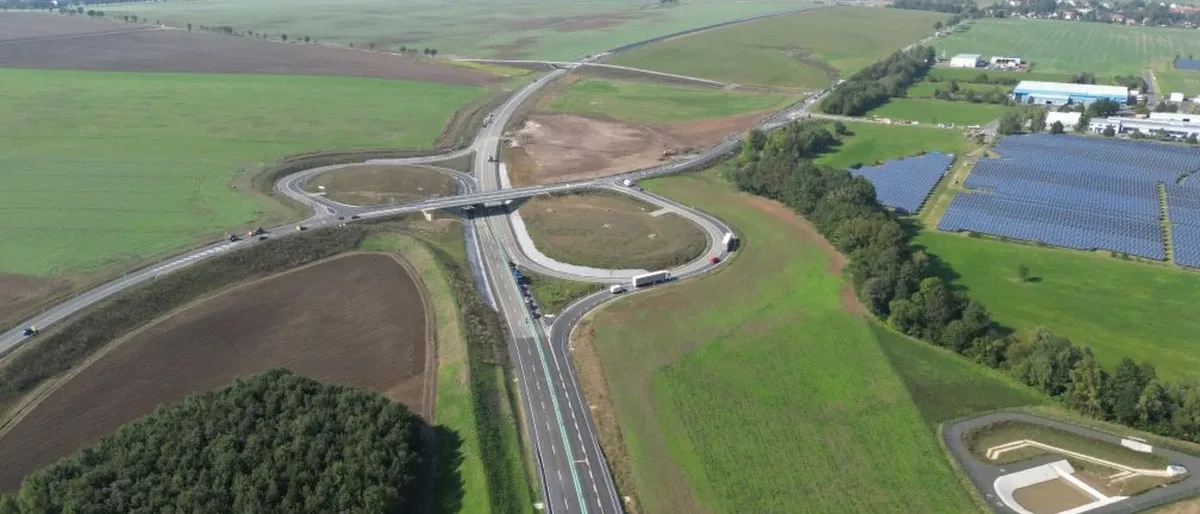 Spojení z Liberce na Drážďany zrychlí. Za Žitavou se otevírá nový úsek silnice
