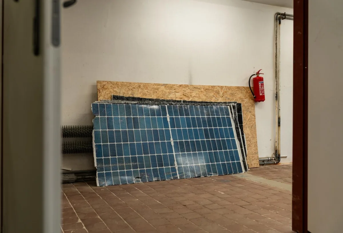 Projekt recyklace fotovoltaických panelů.