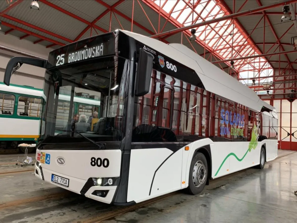 První elektrobus zakoupil liberecký dopravní podnik v únoru 2024.
