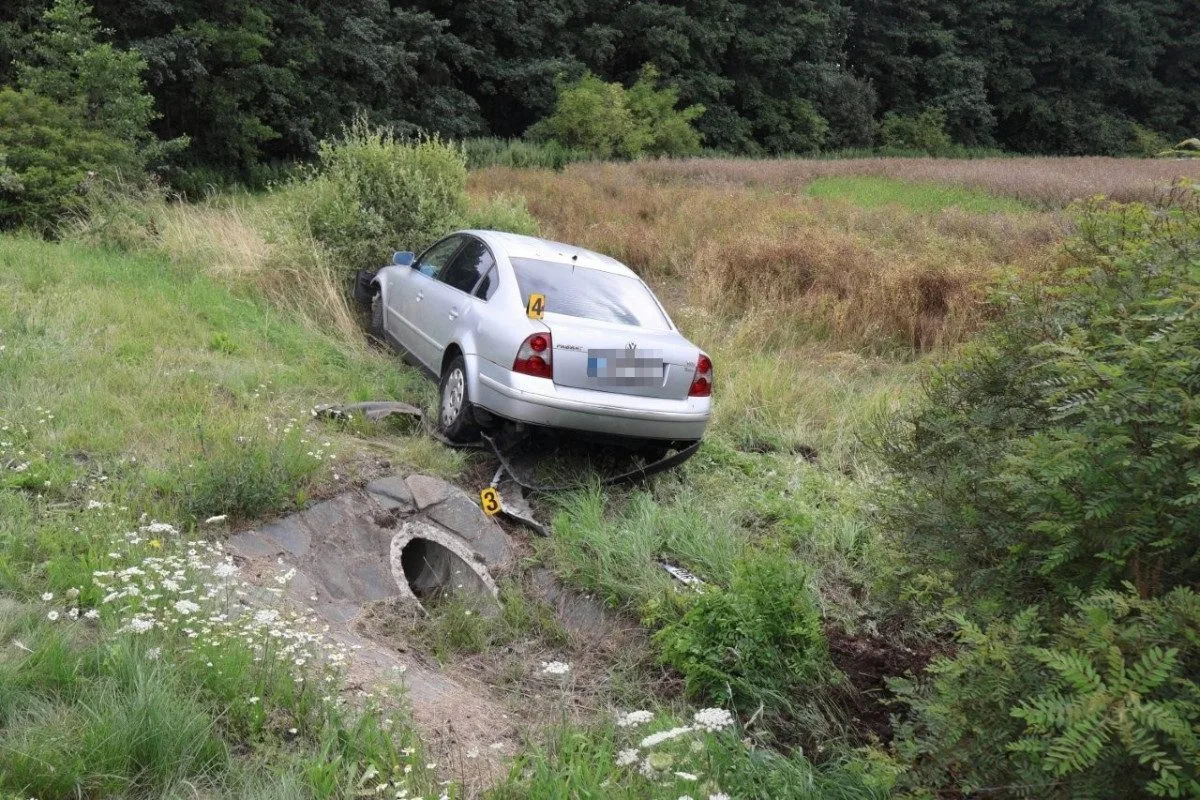 Na vině je sršeň, tvrdil řidič havarovaného vozidla. Byl pod vlivem drog