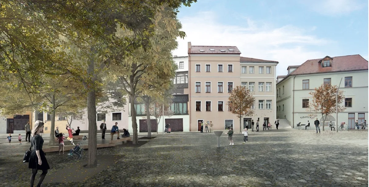 Česká Lípa připravuje rekonstrukci Škroupova náměstí. Hledá stavební firmu