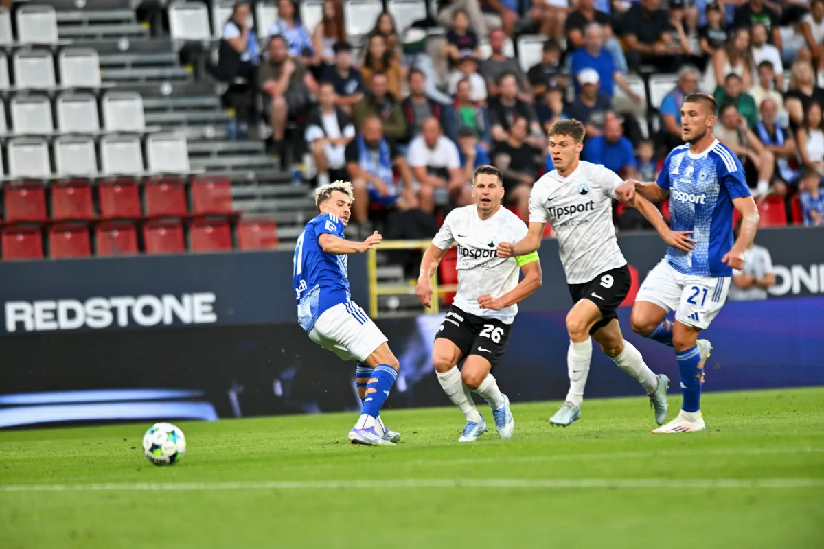 Slovan přišel v Olomouci o bod v nastavení. Sigmě podlehl 1:2