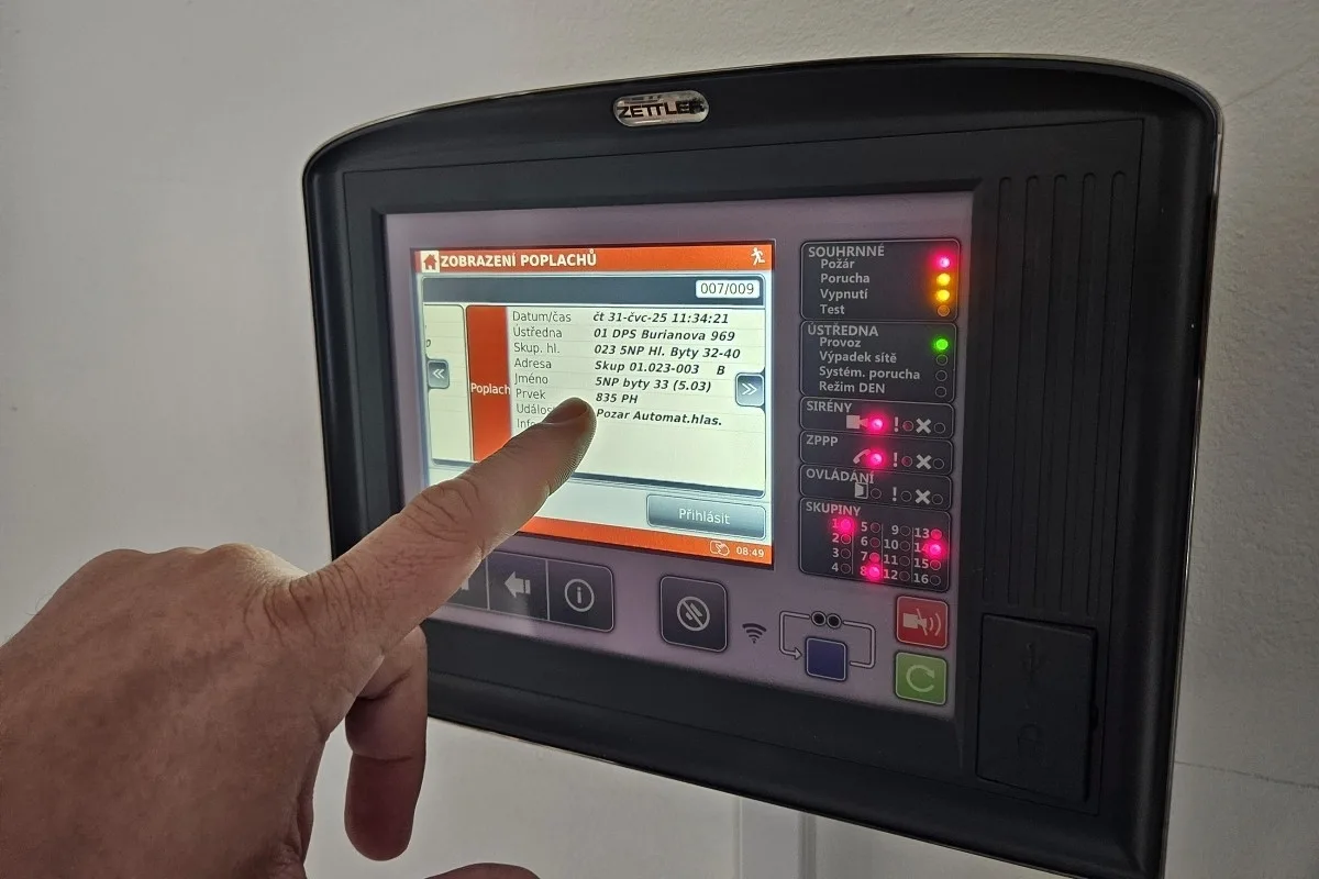 Liberec začal s instalací elektronické požární signalizace do pečovatelských domů