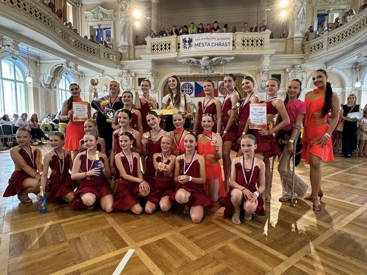 Úspěšná sezona turnovských tanečníků. Na festivalu tanečního mládí se probojovali až na vrchol