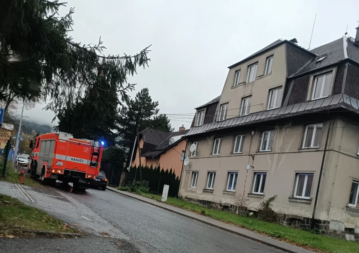 Foto z místa nehody.