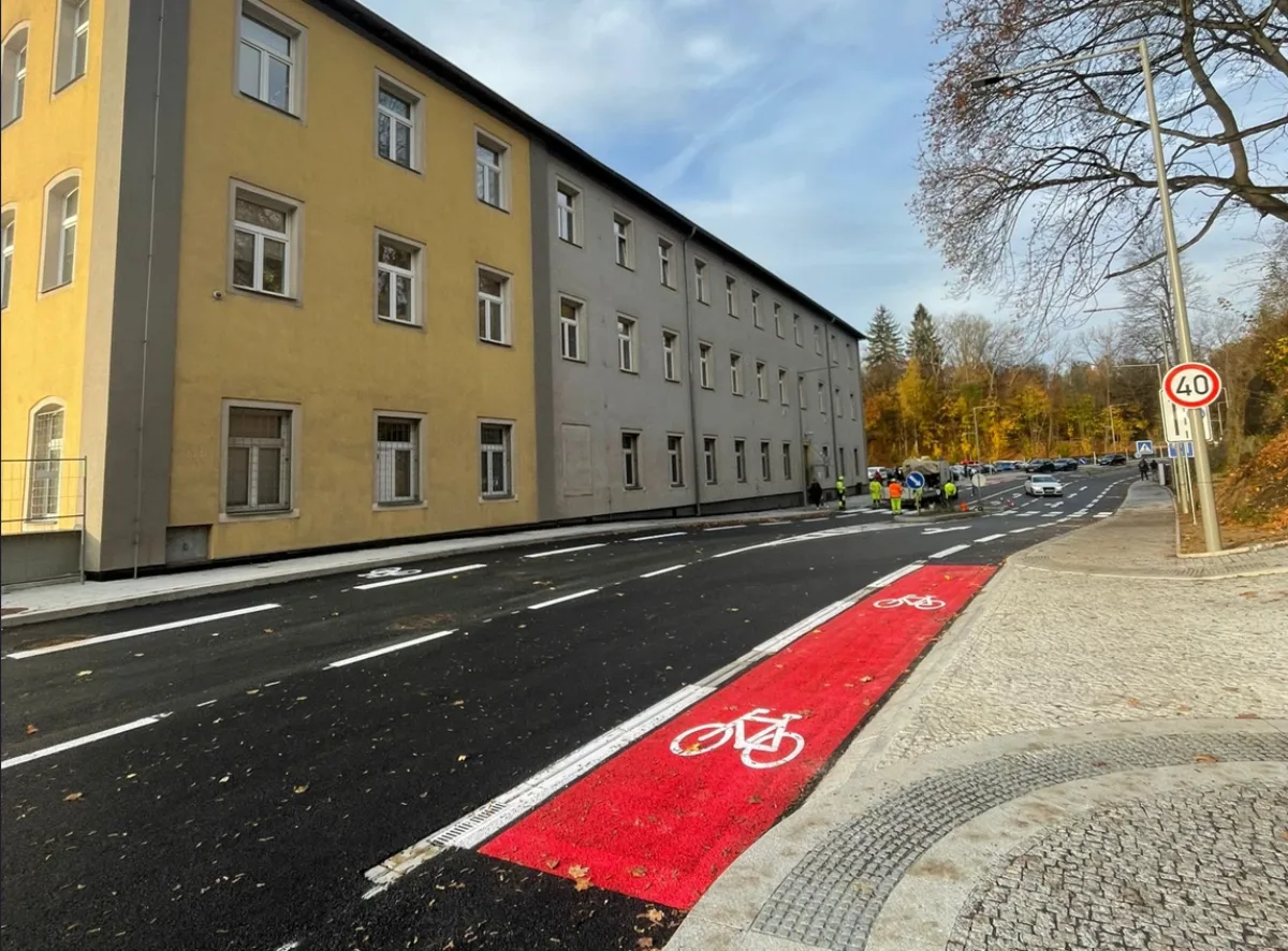 Silnice v Nové Pastýřské je otevřená, měla by odvést část dopravy z centra
