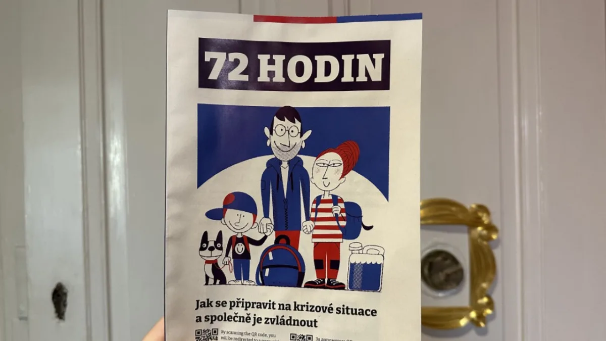 Krizová příručka 72 hodin: státní kampaň za méně než 4 Kč na domácnost