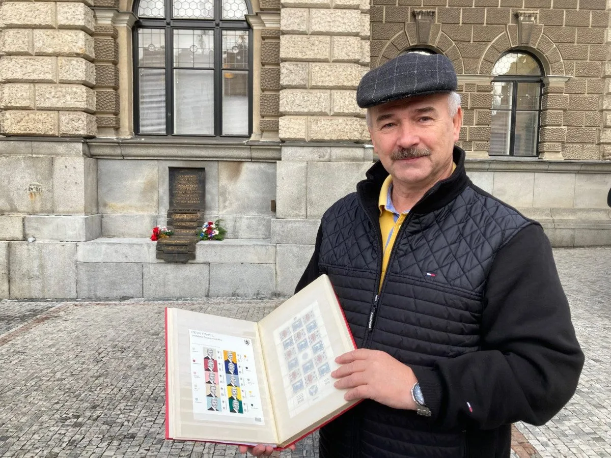 Prezident v Liberci. Zaujala ho nanovlákna, na radnici mluvil o pomoci Ukrajině