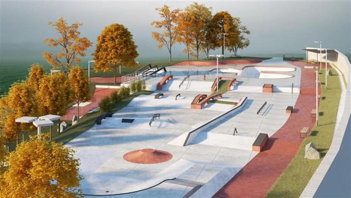 Česká Lípa znovu hledá dodavatele pro skatepark, náklady odhaduje na 54 milionů