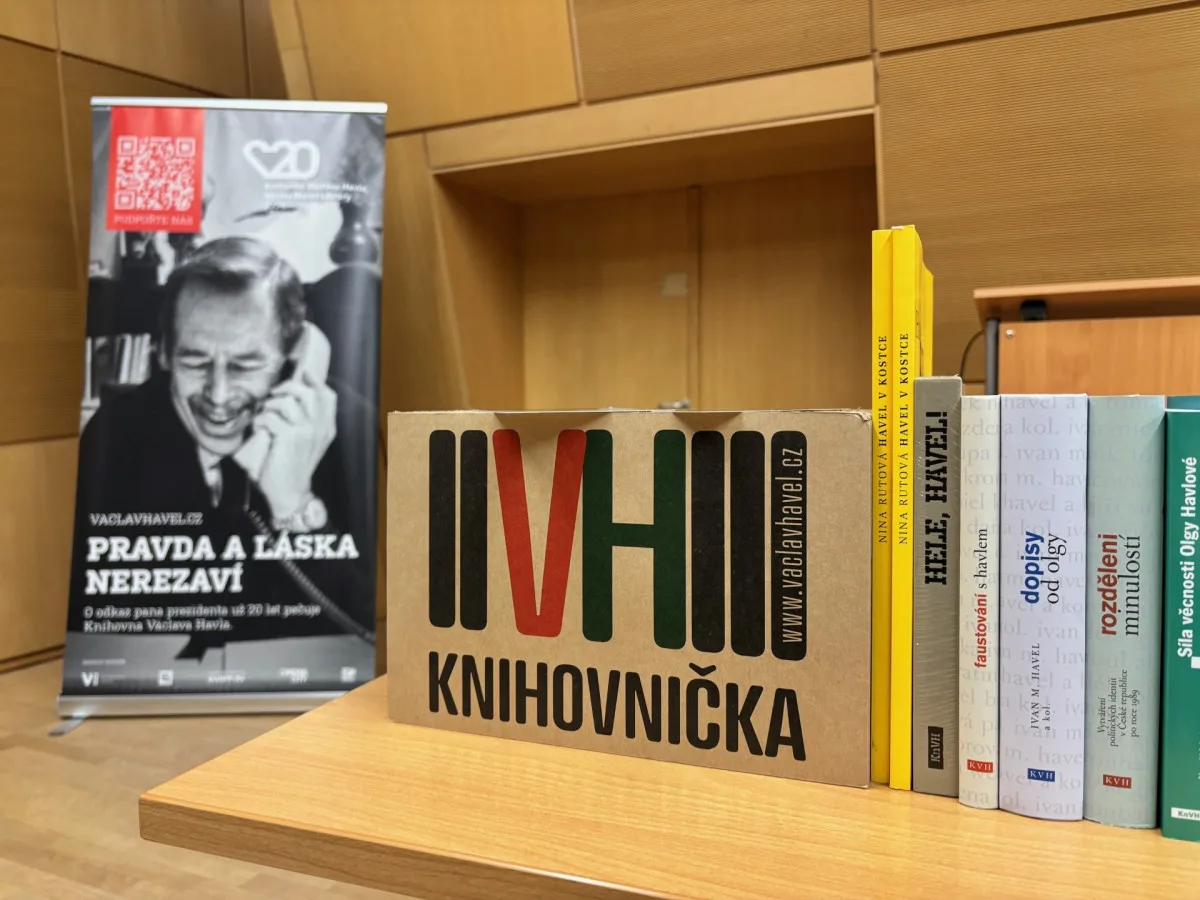 Václav Havel zemřel o 10 let dříve, dozvěděl se ekonom Sedláček v knihovně v Liberci