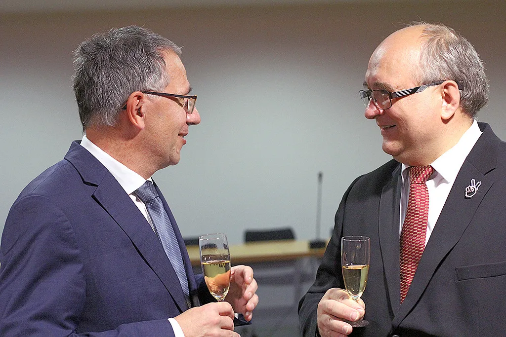 Poslední den ve funkci rektora. Miroslav Brzezina post opouští po osmi letech