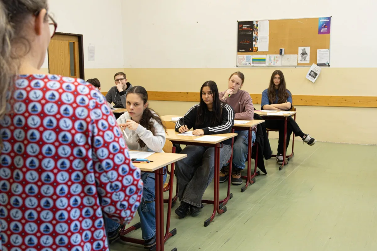Přijímačky na střední školy se blíží. Deváťáci si je vyzkoušeli nanečisto