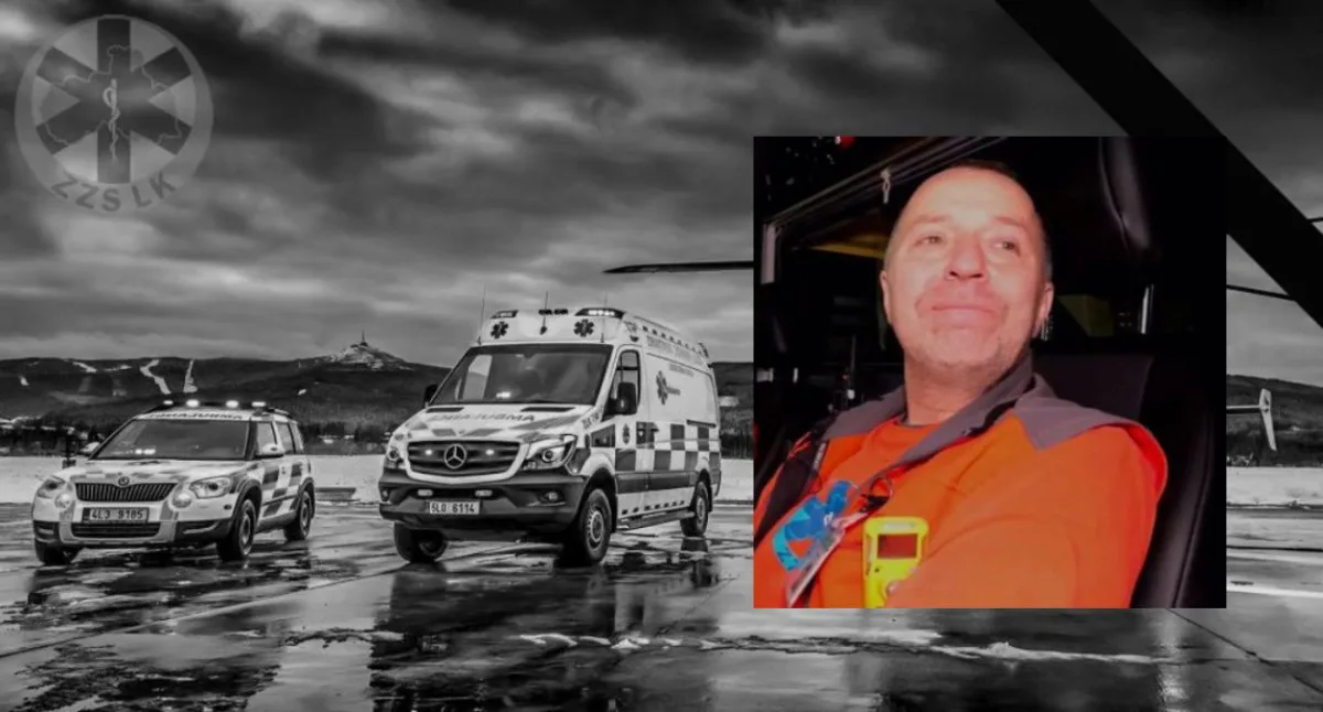 Liberečtí záchranáři truchlí. Zemřel řidič sanitky Václav Šámal, u záchranky sloužil 30 let