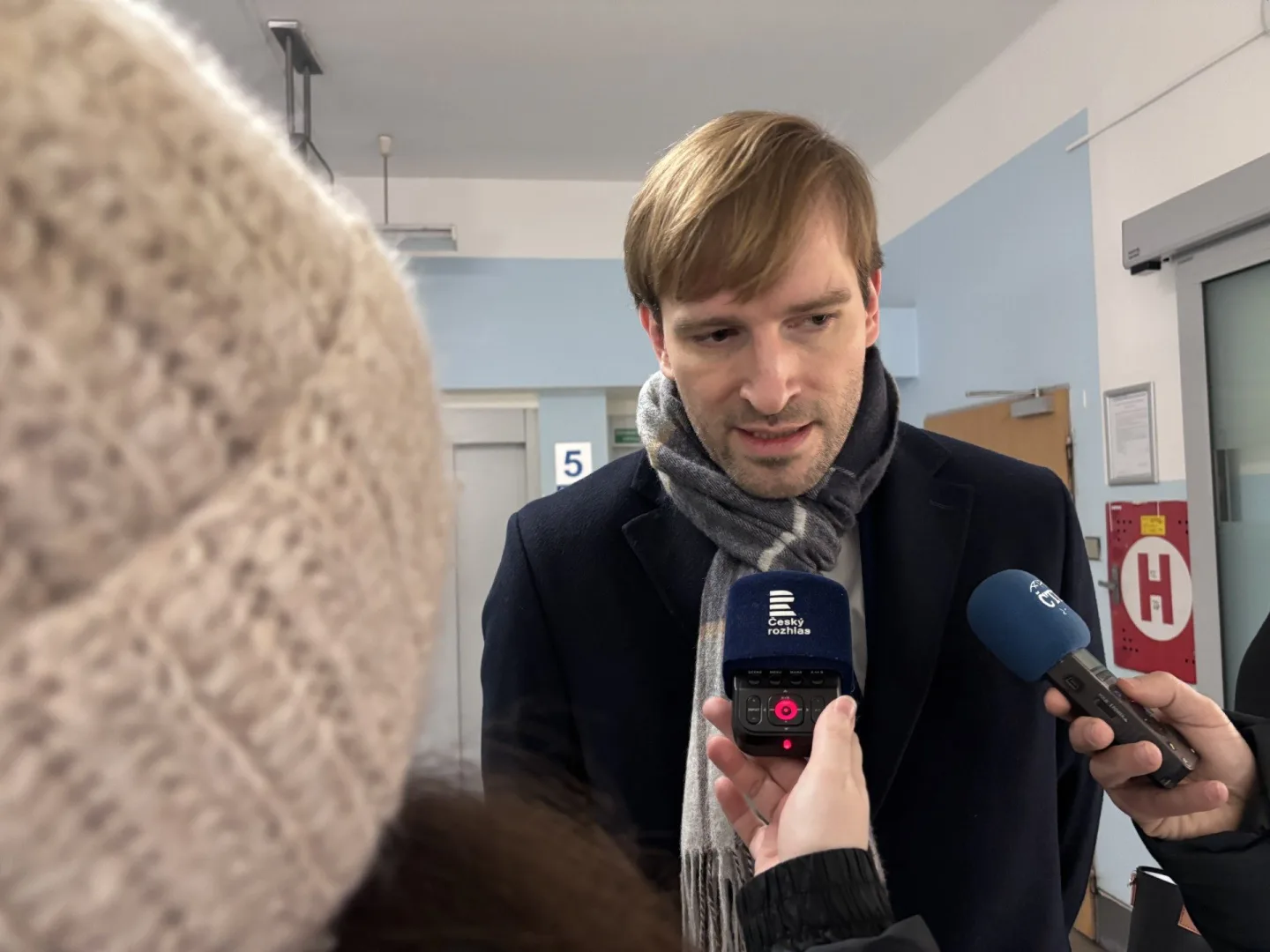 Babiš a Vojtěch v liberecké nemocnici. Premiér ukázal snímek rakoviny prostaty