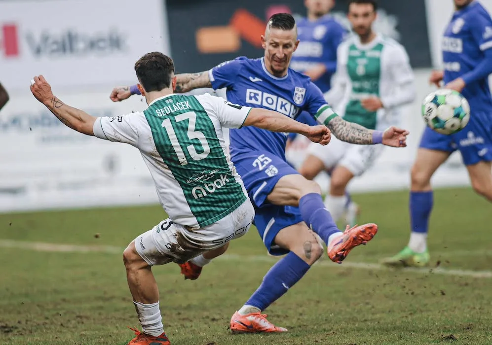 Jablonec zvládl duel s Karvinou, jediným gólem rozhodl Nebyla