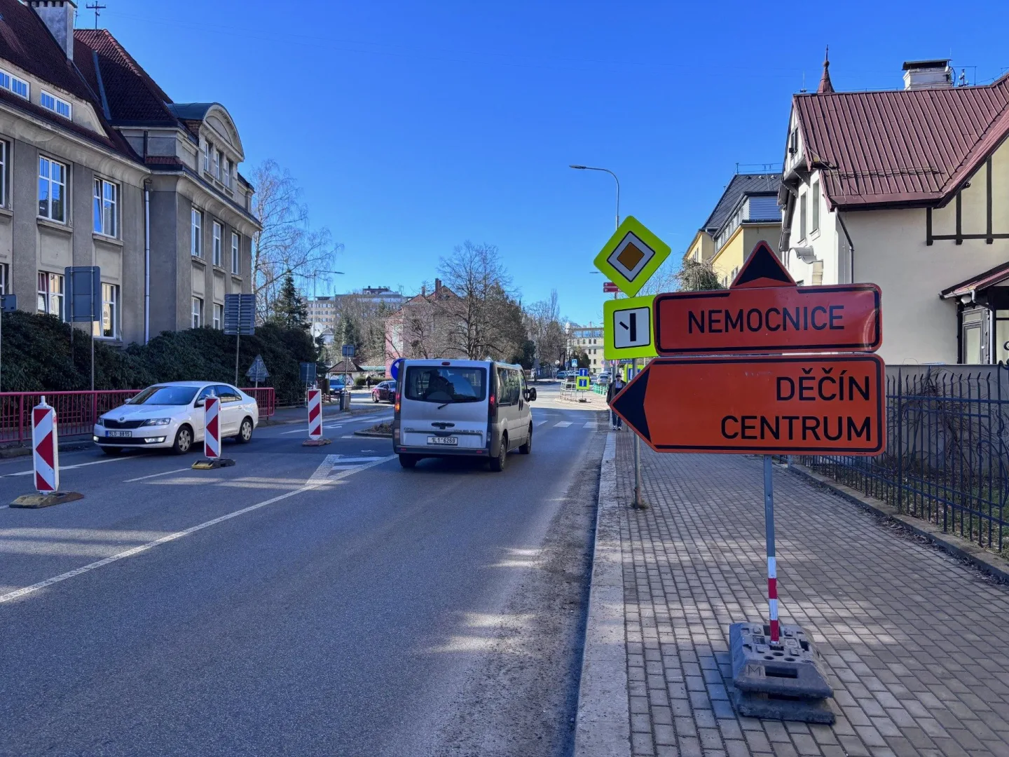 Liberecká únikovka začala. Řidiči hledají, kudy mohou projet