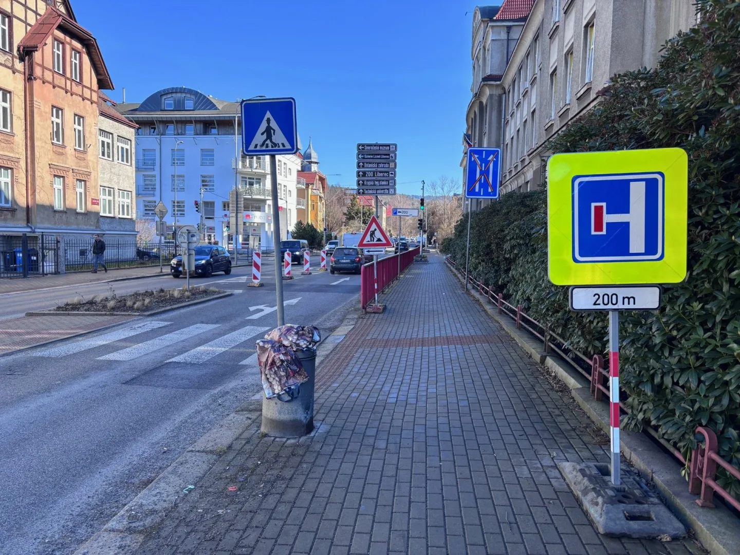 Liberecká únikovka začala. Řidiči hledají, kudy mohou projet